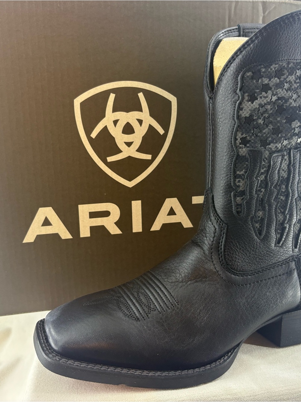 Ariat Sport my Country Men's Western Cowboy Boot size 9.5 NIB